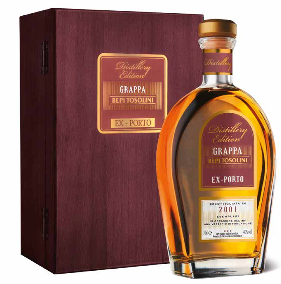 Grappa Barrique Ex-Porto Decanter Bepi Tosolini