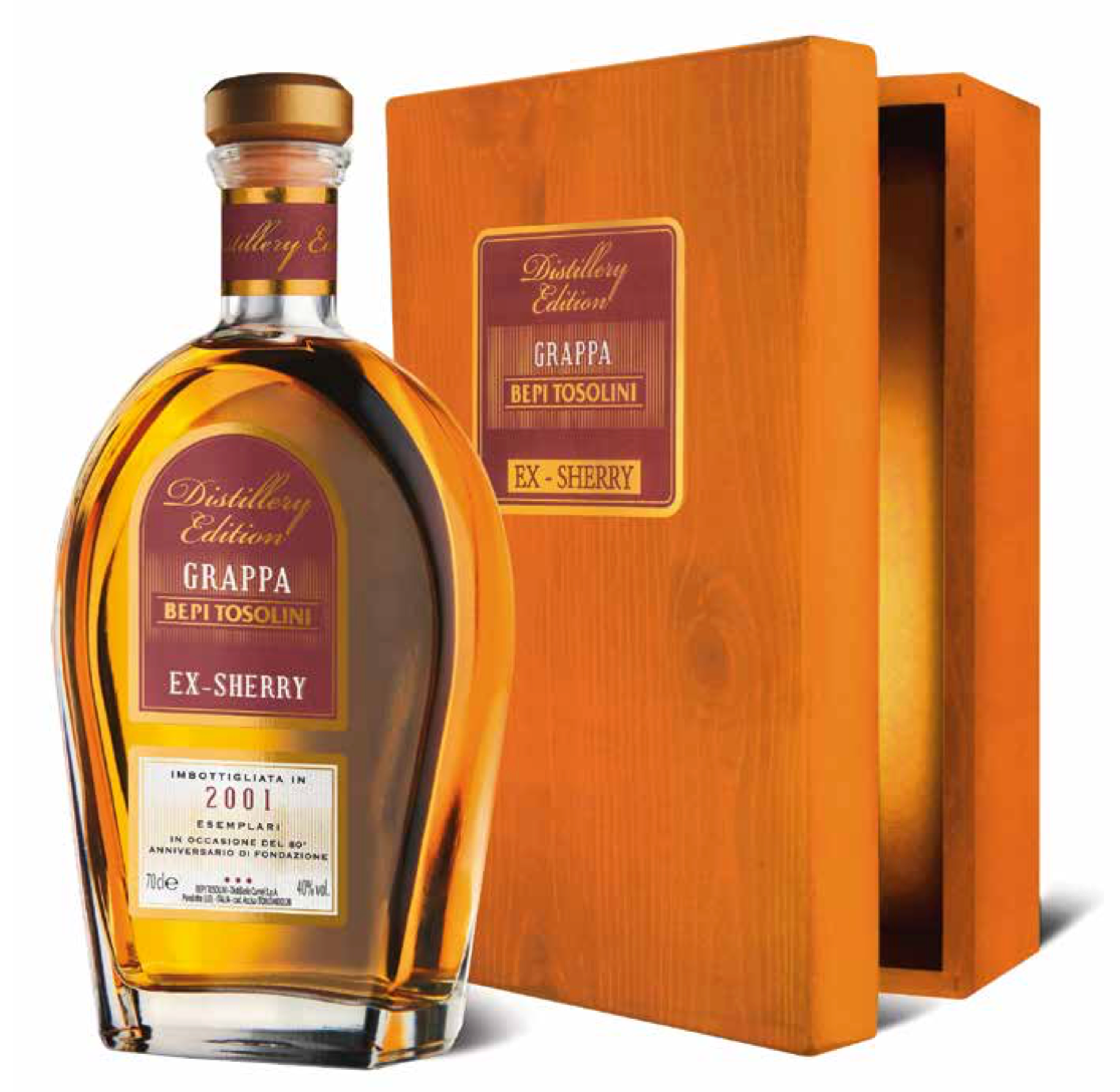 Grappa Barrique Ex-Sherry Decanter Bepi Tosolini