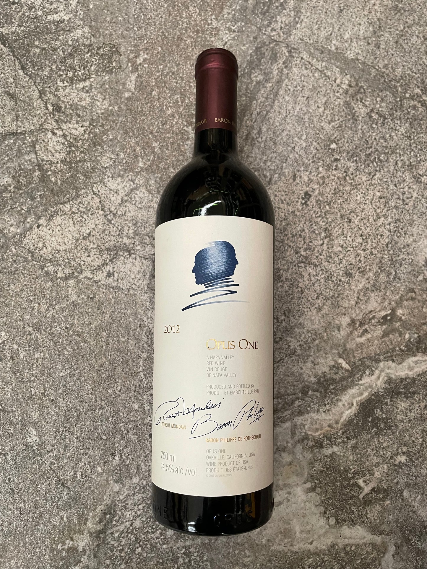 Opus One Napa Valley 2012 - Mondavi Rothschild