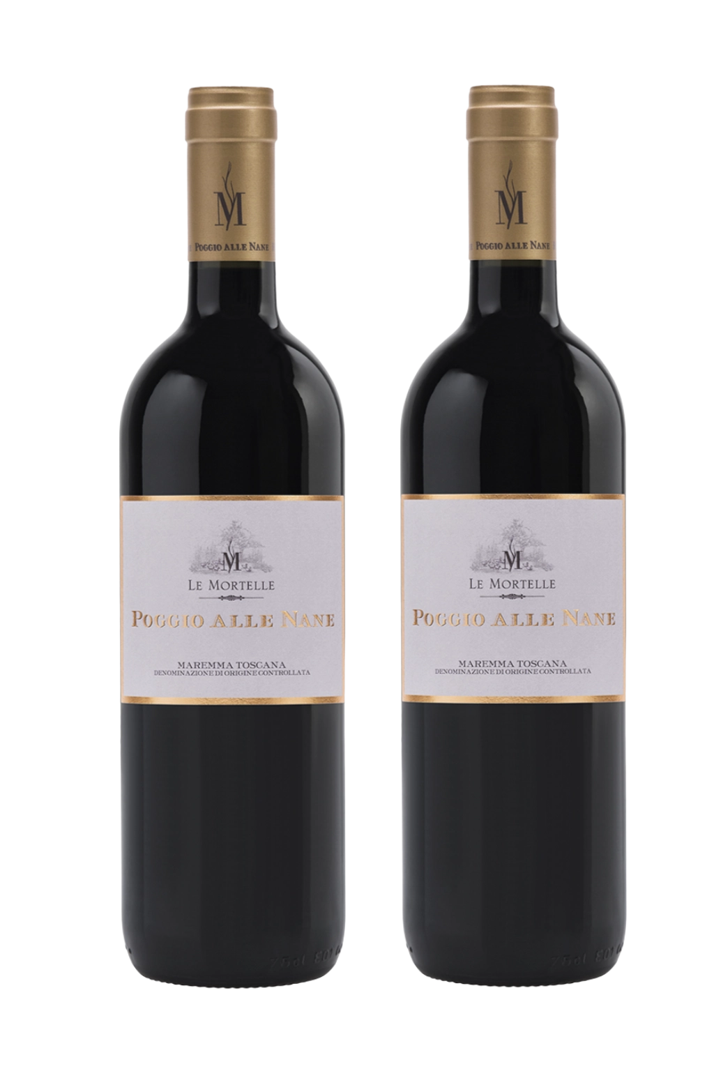 Poggio alle Nane 2019 Maremma Igt Le Mortelle Promozione 2 Bottiglie Antinori
