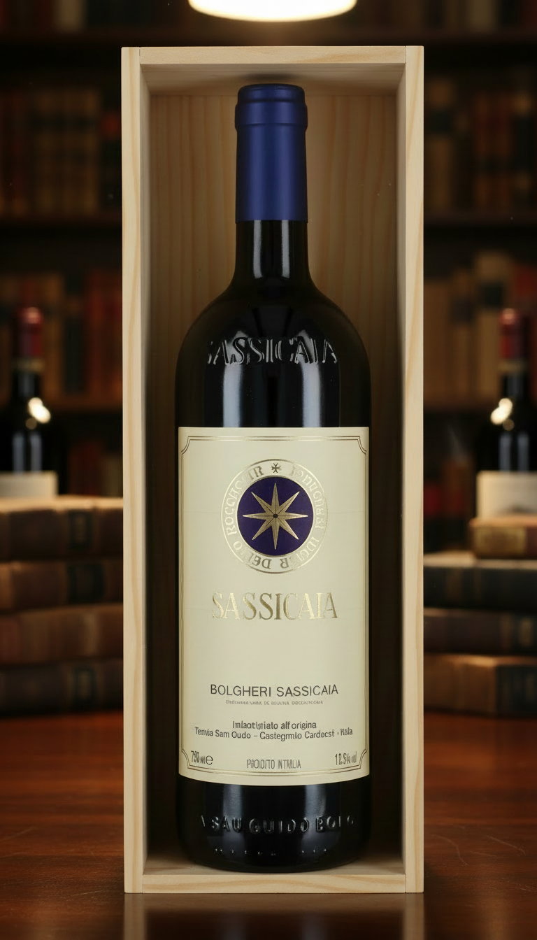 Sassicaia 2018 Bolgheri Doc Tenuta San Guido Gift Box