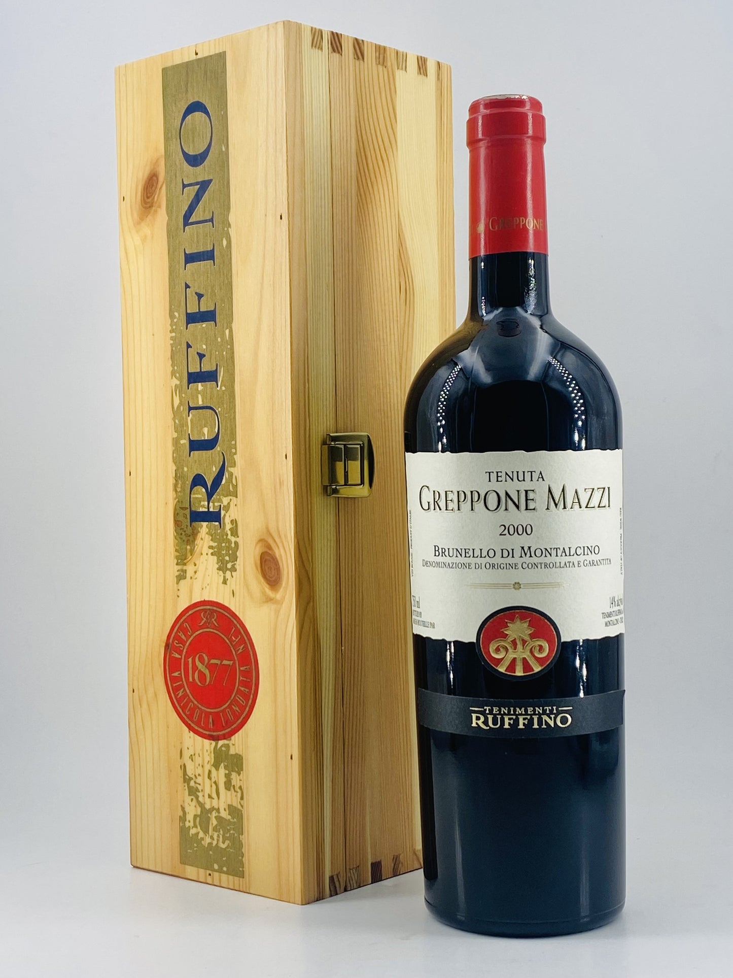 Brunello di Montalcino 1991 Greppone Mazzi - OWC - Ruffino -