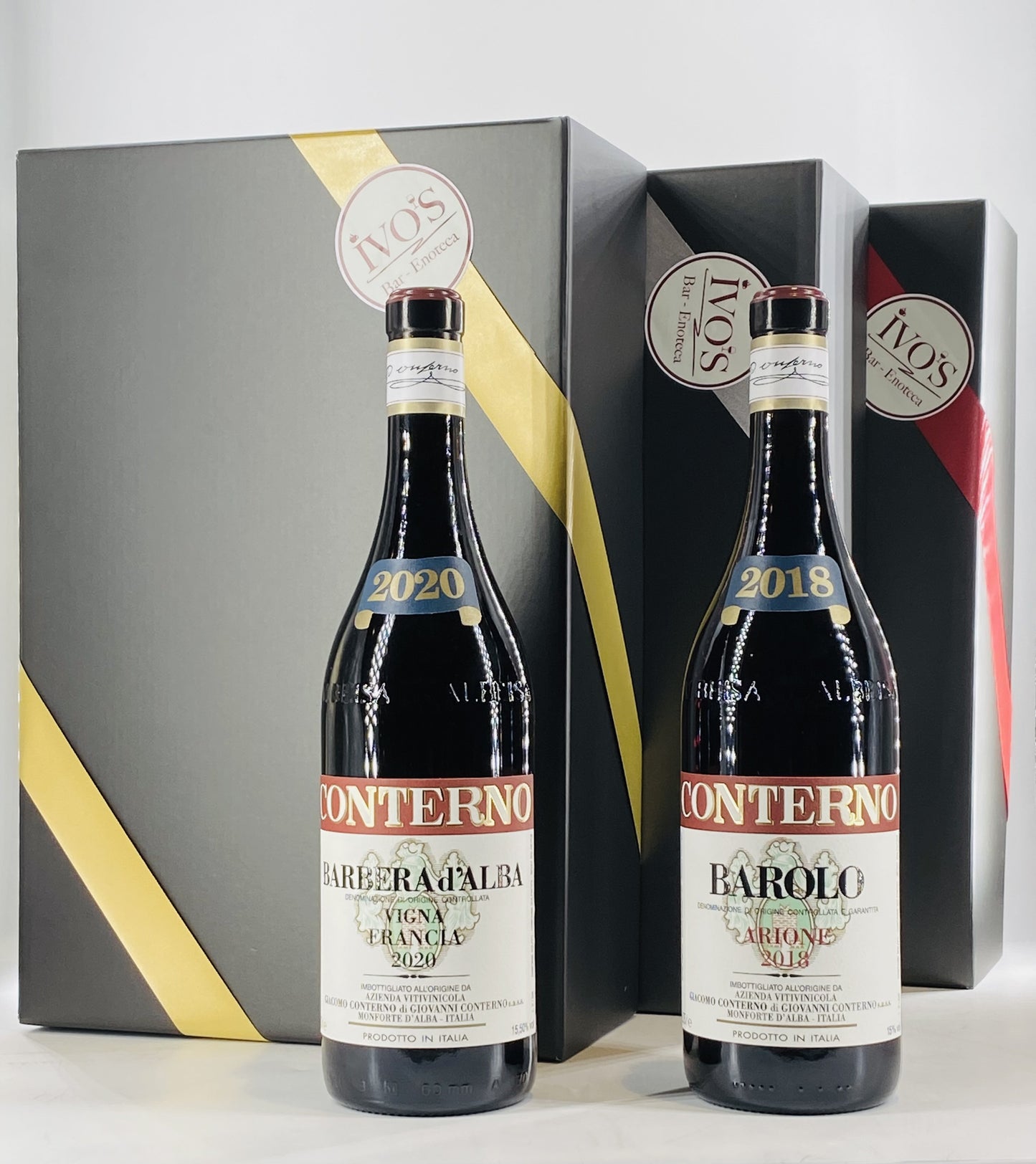 Gift Box Barolo Arione 2018 Barbera D'Alba Vigna Francia 2020 Conterno