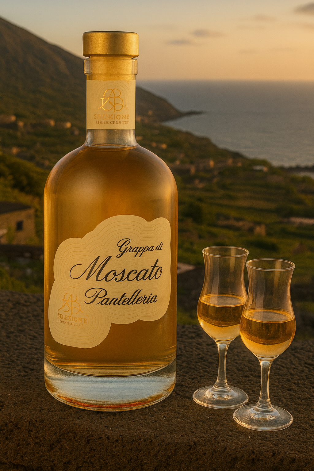Grappa Moscato di Pantelleria  AB Selezione