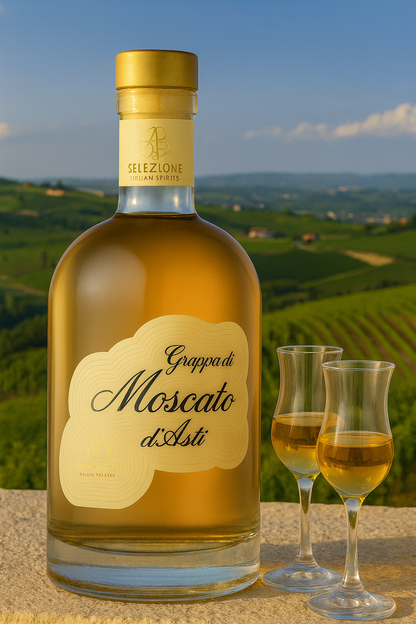 Grappa Moscato d'Asti  AB Selezione  Gift Box
