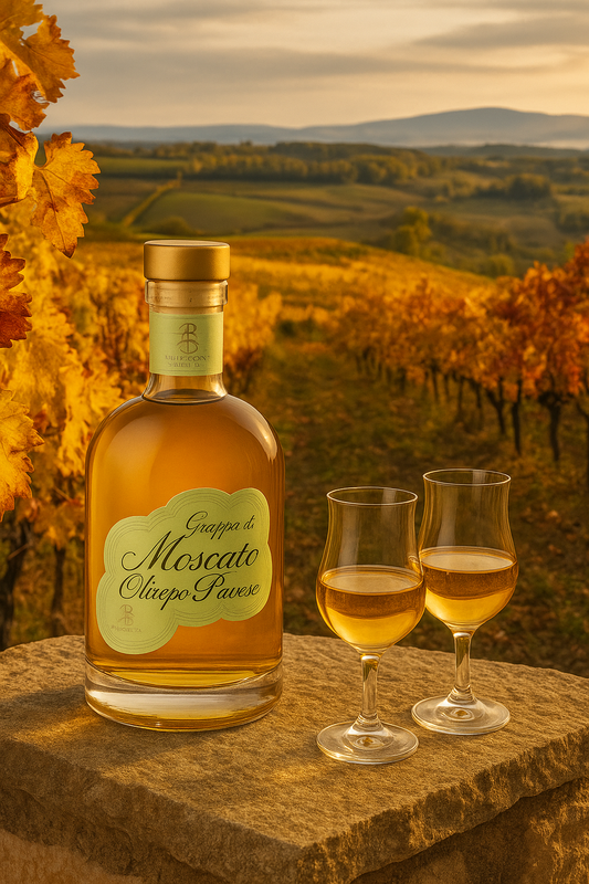 Grappa Di Moscato Oltrepo Pavese  AB Selezione  Gift Box