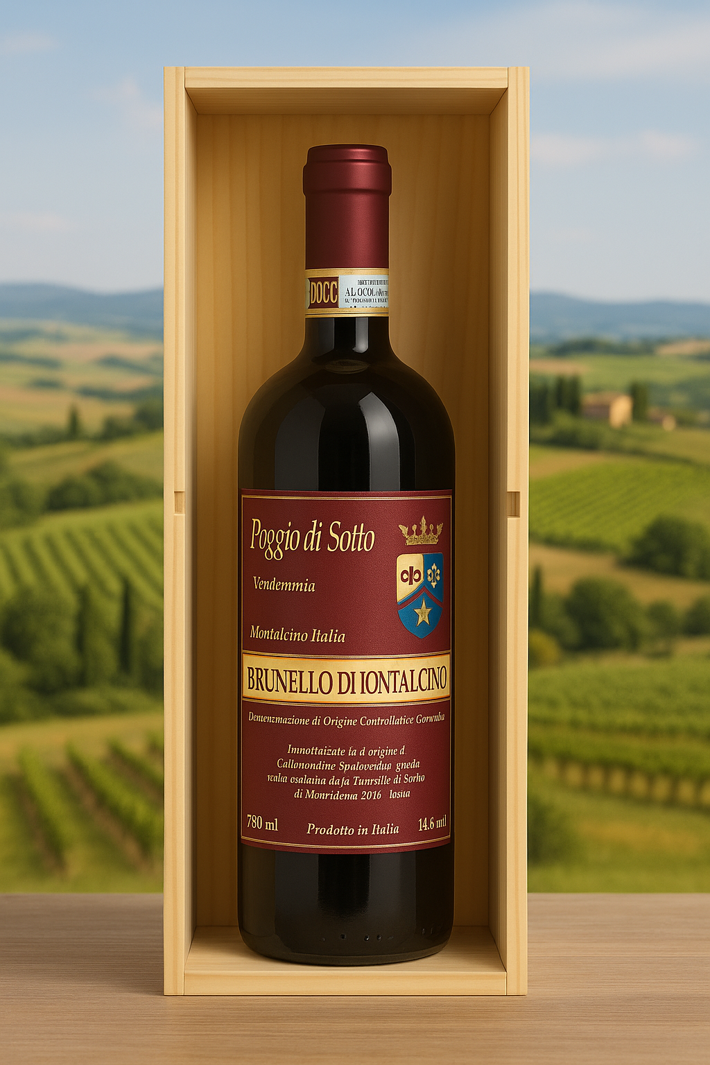 Brunello di Montalcino 2016 - Poggio di Sotto Gift Box