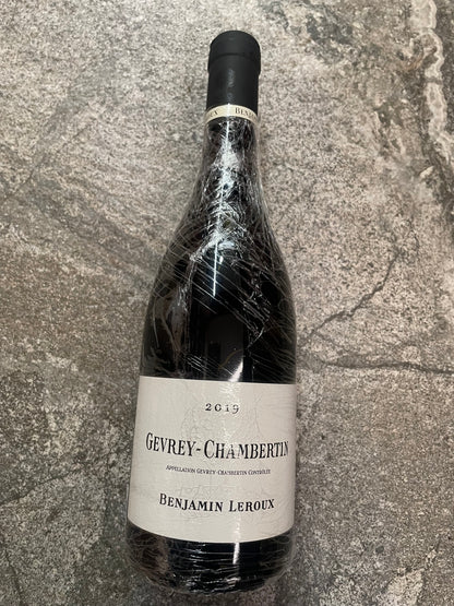 Gevrey-Chambertin 2019  Benjamin Leroux  Gift Box