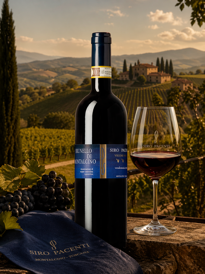 Brunello di Montalcino 2012 DOCG Vecchie Vigne - Siro Piacenti Gift Box