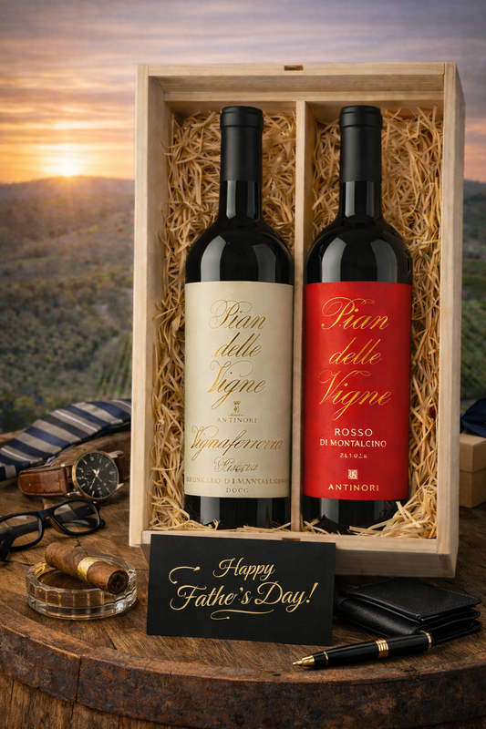 Brunello Riserva Vigna Ferrovia  - Rosso di Montalcino - Gift Box  Antinori