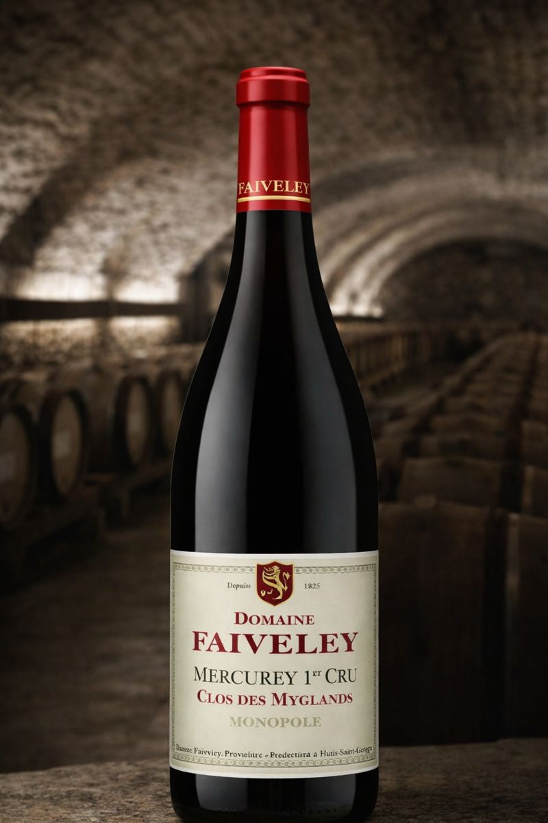 Mercurey 1er Cru 2021 Clos Des Myglands Monopole  Faiveley  Gift Box