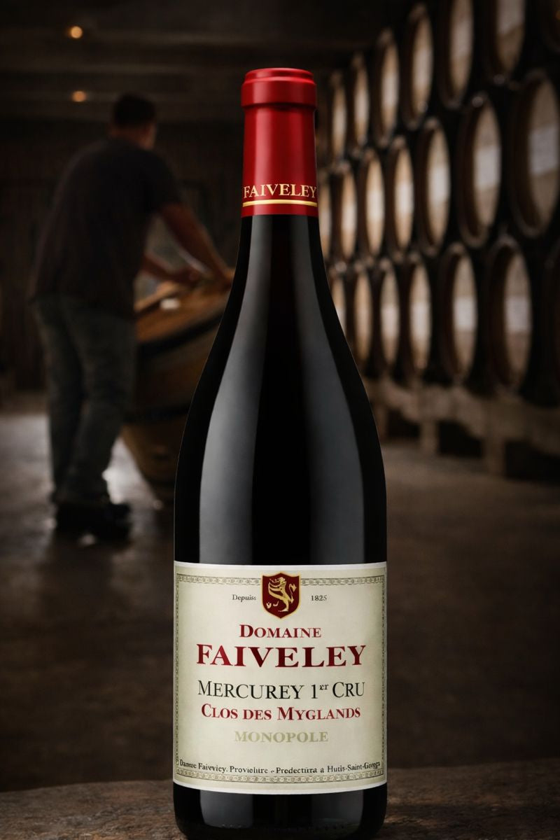 Mercurey 1er Cru 2021 Clos Des Myglands Monopole  Faiveley  Gift Box