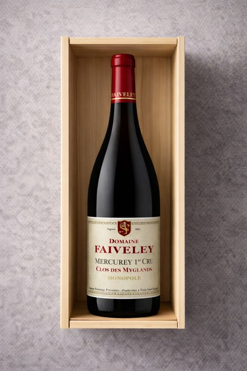 Mercurey 1er Cru 2021 Clos Des Myglands Monopole  Faiveley  Gift Box