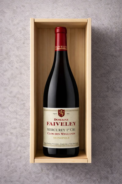 Mercurey 1er Cru 2021 Clos Des Myglands Monopole  Faiveley  Gift Box