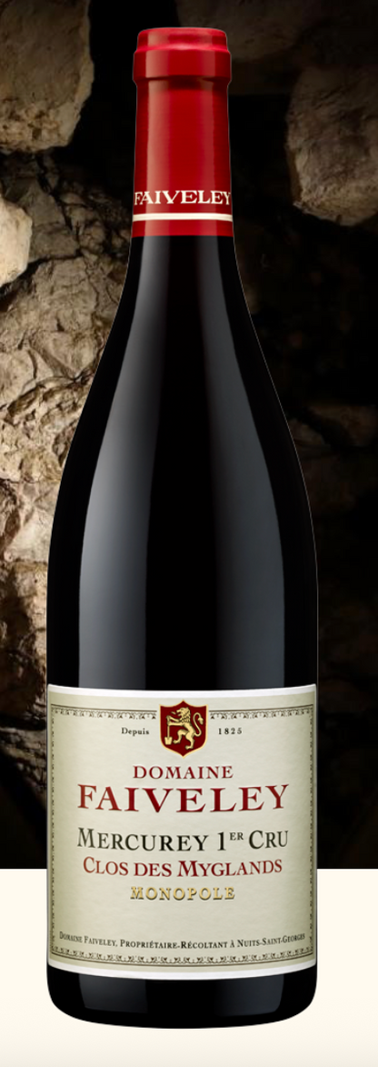 Mercurey 1er Cru 2021 Clos Des Myglands Monopole  Faiveley  Gift Box