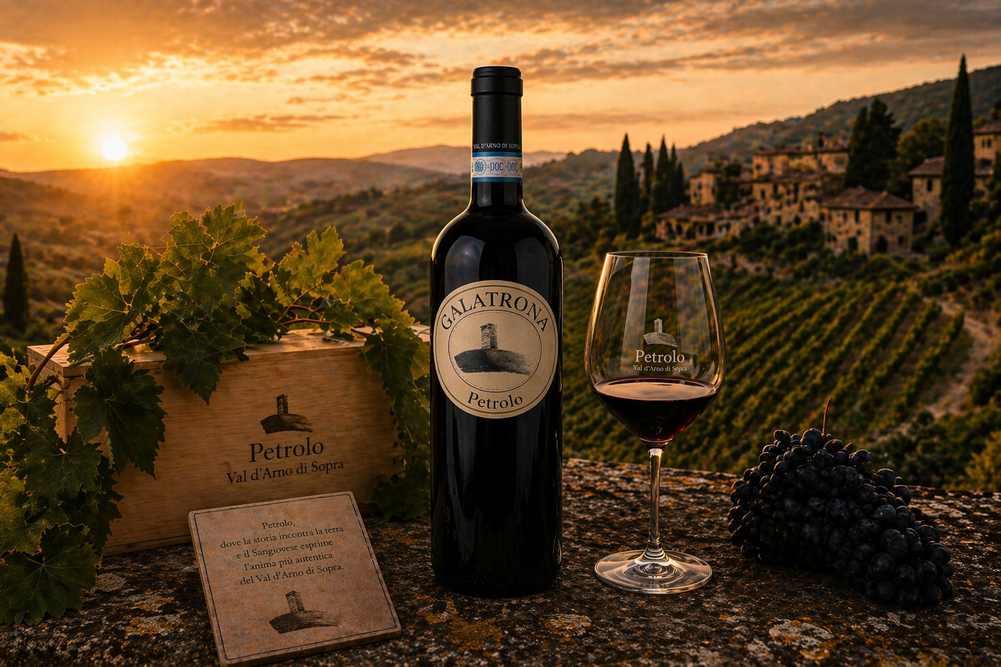 Galatrona 2016 Valdarno di Sopra - Petrolo - Gift Box