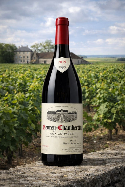 Gevrey-Chambertin 2019 Aux Corvées  Domaine Rebourseau  Gift Box