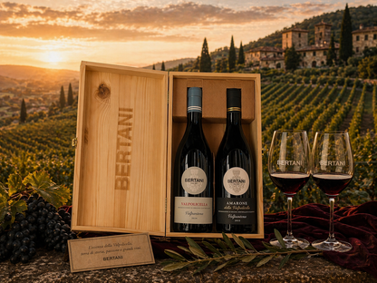 Gift Box Amarone Valpolicella Valpantena Docg - Valpolicella Classico Doc   Bertani