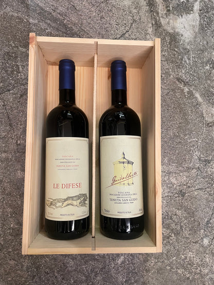 Gift Box Le Difese Igt - Guidalberto Igt  Tenuta San Guido