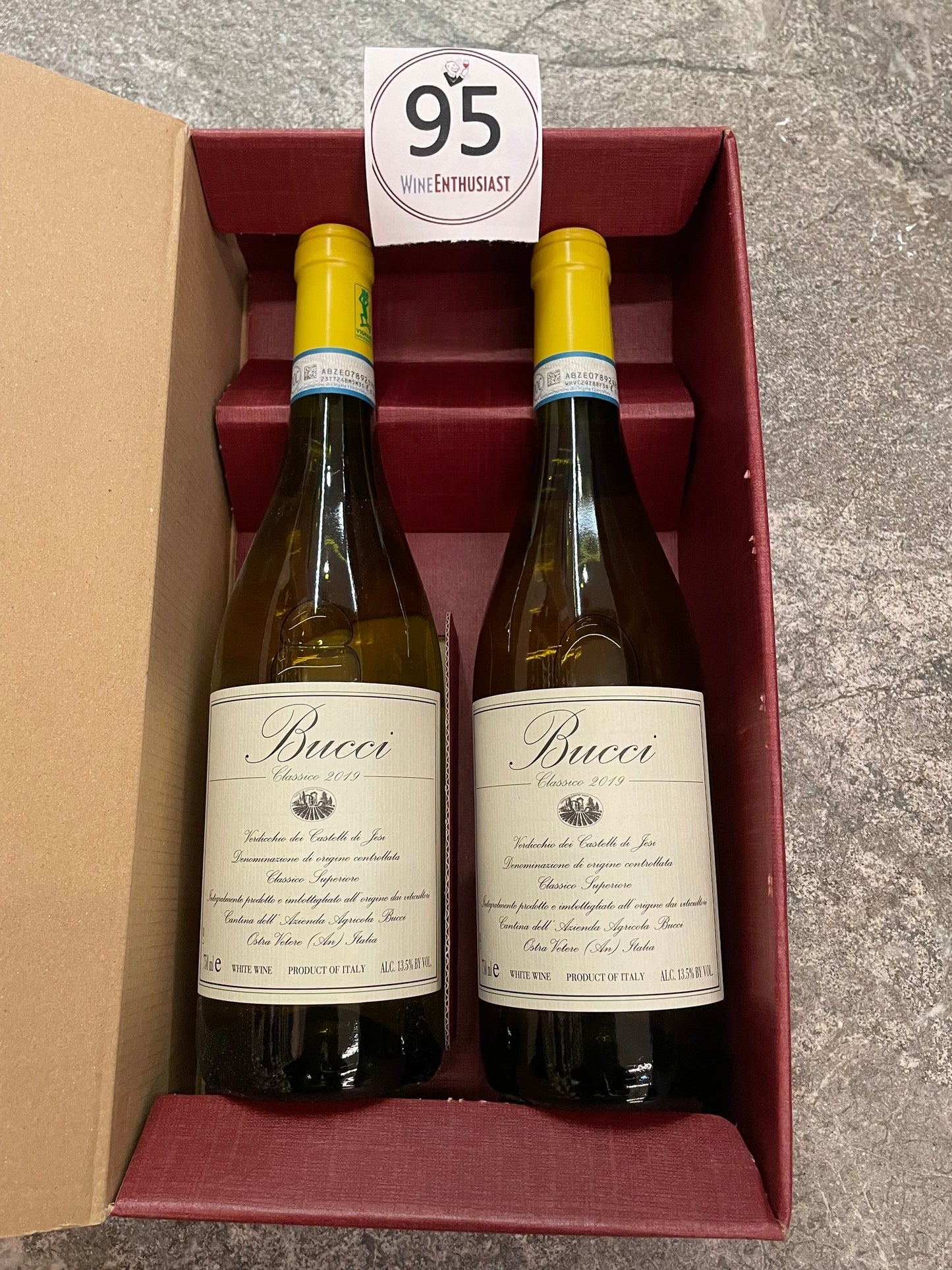 Verdicchio dei Castelli di Jesi Classico Superiore Bucci 2019 - Gift Box -