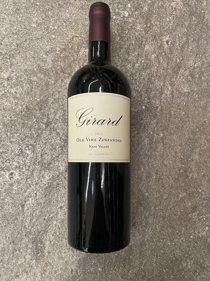 Girard 2021 Old Vine Zinfandel Napa Valley