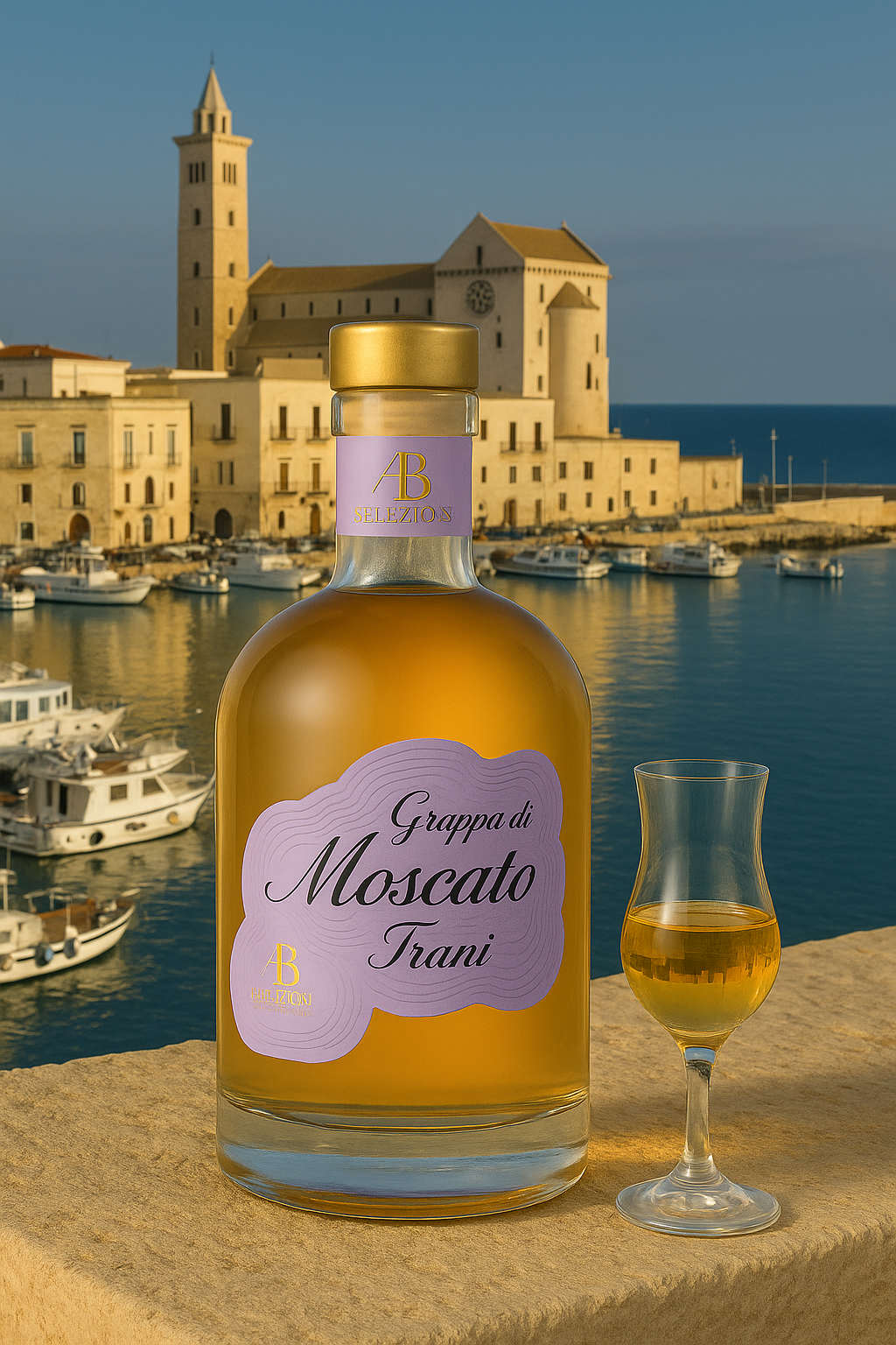 Grappa Moscato di Trani AB Selezione Gift Box