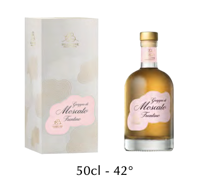 Grappa Moscato del Trentino  AB Selezione Gift Box