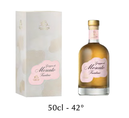 Grappa Moscato del Trentino  AB Selezione Gift Box