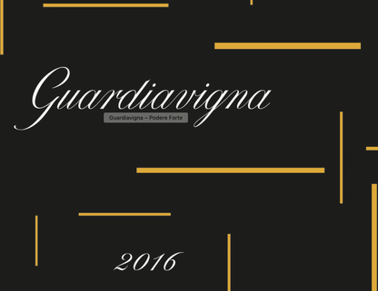 Guardiavigna 2016  IGT Toscana  Biologico Biodinamico  Podere Forte