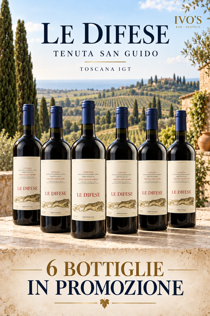 Le Difese 2023  Toscana Igt  Box 6 BTL  Tenuta San Guido