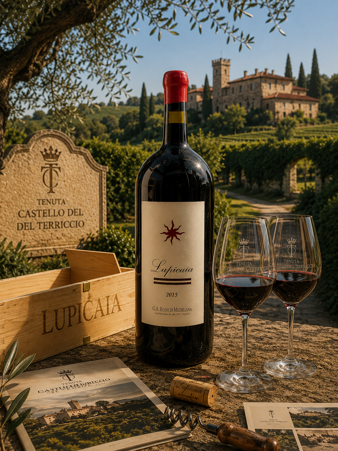 Lupicaia 2015 Magnum Igt Toscana - Castello del Terriccio