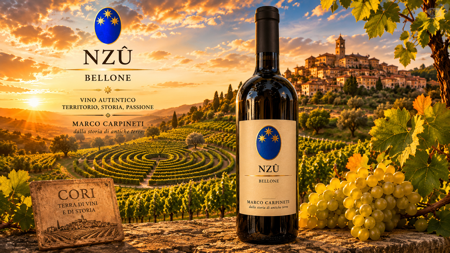 NZÙ BELLONE 2021  Bio Lazio IGT  - Marco Carpineti -