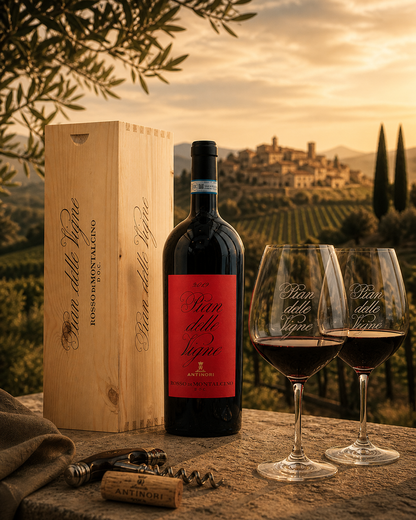 Rosso Di Montalcino 2023 DOC Pian delle Vigne  Magnum Antinori  OWC