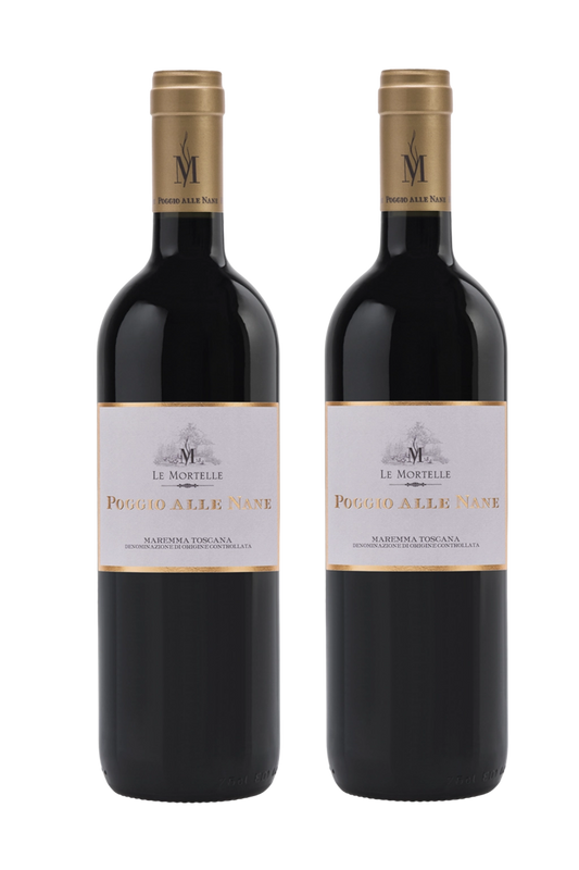 Poggio alle Nane 2019 Maremma Igt Le Mortelle Promozione 2 Bottiglie Antinori