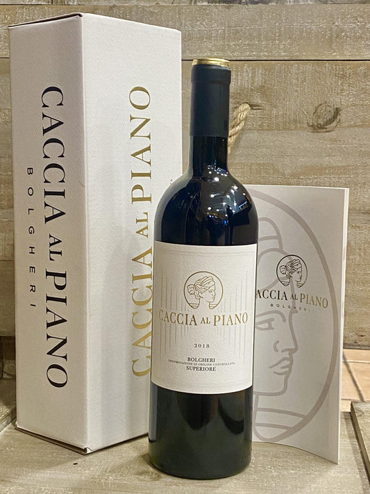 Bolgheri 2019 Superiore DOC Gift Box  Caccia al Piano