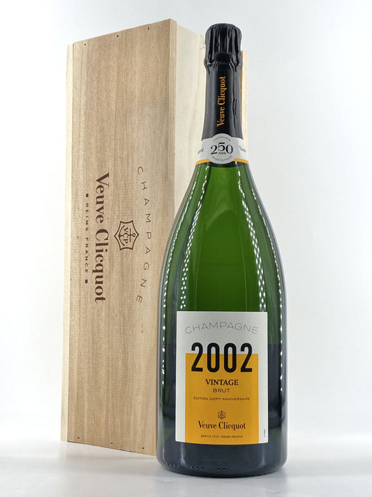 Champagne Veuve Clicquot  2002 Magnum 250esimo Anniversario Gift Box