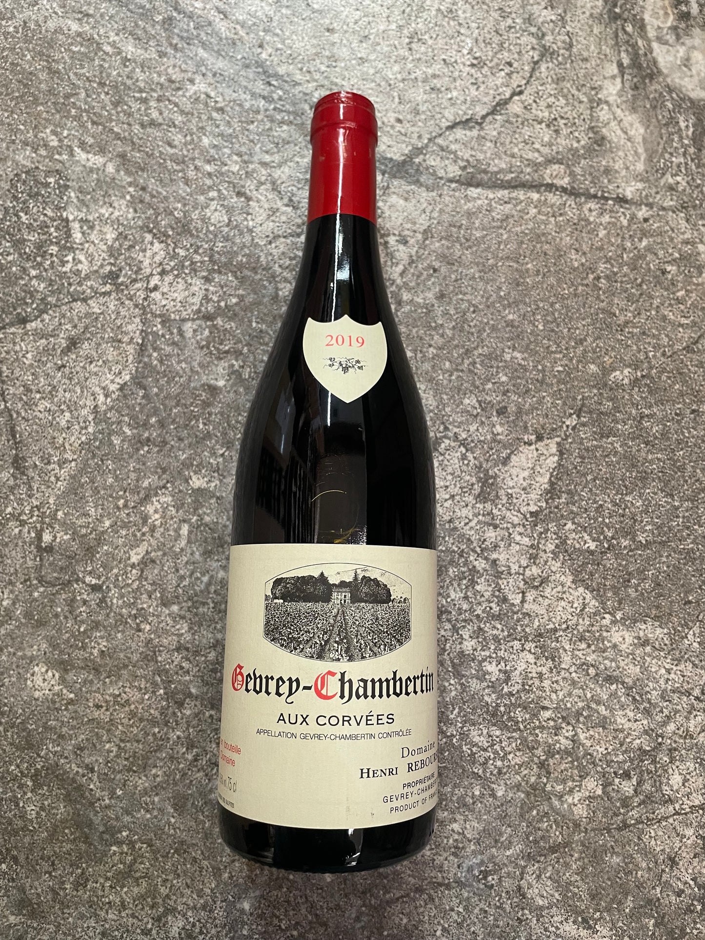 Gevrey-Chambertin 2019 Aux Corvées  Domaine Rebourseau  Gift Box