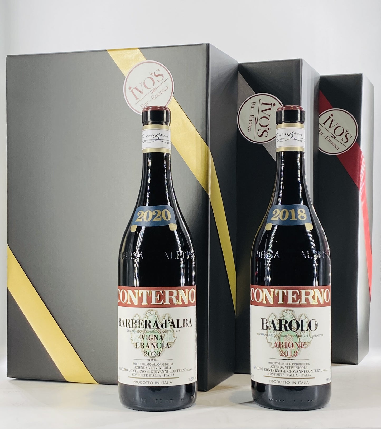 Gift Box Barolo Arione 2018  Barbera D'Alba Vigna Francia 2020 Conterno