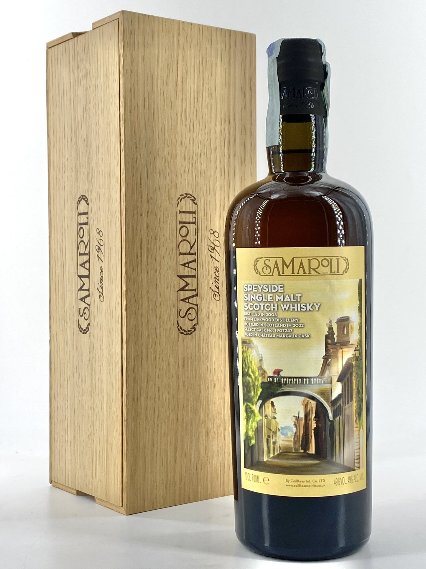 Samaroli Whisky Speyside Single Malt 2008 Chateau Margaux Cask